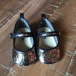 Gap toddler girl multicolored Mary Janes size 5